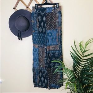 DONATING 3/21 W by Worth Paisley Boho Palazzo Pants